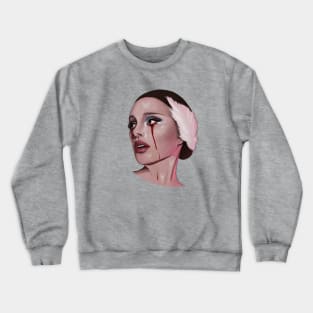 Black Swan Pink Crewneck Sweatshirt